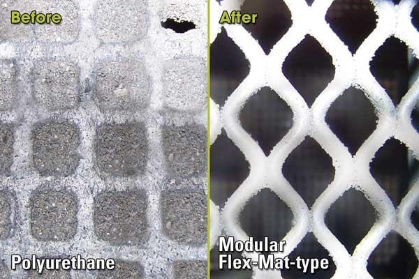 Aggregate screens by Major Wire solve pegging and clogging issues.