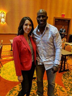 Terrell Davis and me!