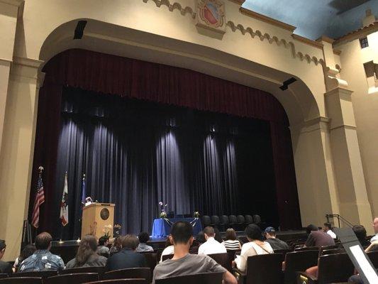 The Art Kamangar Center at the Merced Theatre