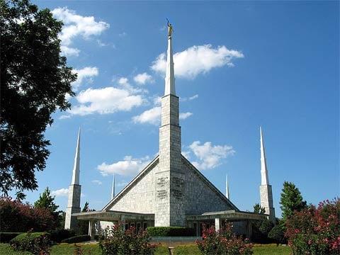 Dallas Texas Temple - The Church Of Jesus Christ of L.D.S.