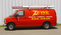 Service Van, Residential Electrical in Erie, PA