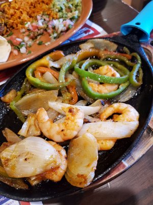 Delicious Shrimp Fajitas