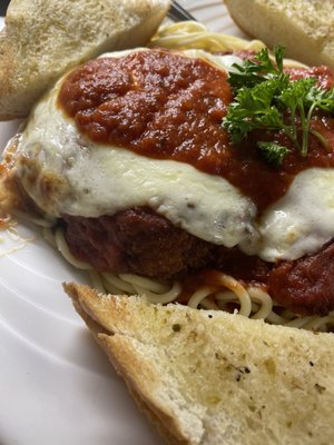 Chicken Parm dinner