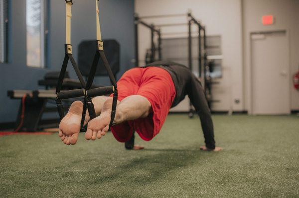 TRX suspension trainer adds a great variety in exercise programs