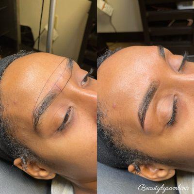 Brow wax & shape