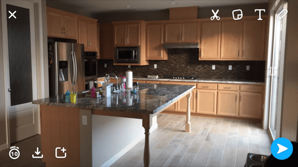 Cabinets before paint.