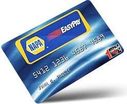 Apply for NAPA easy pay credit