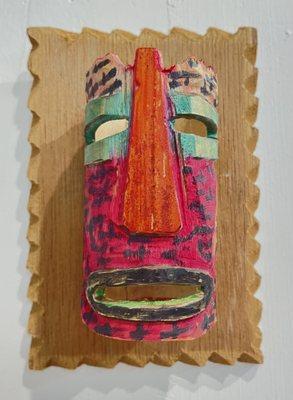 Tiki Head by Mark Gustafson