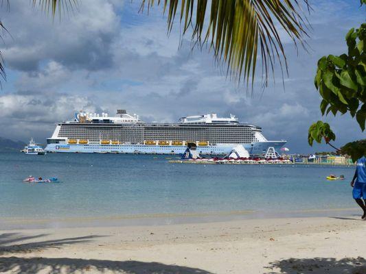 Royal Caribbean private island.