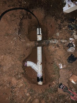 Drain line repair