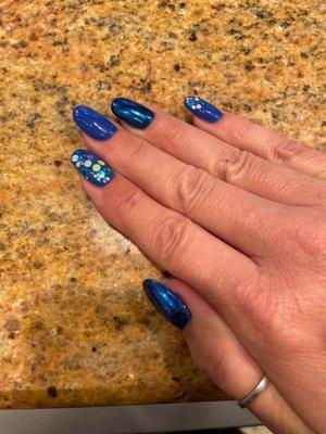 FUN NAILS BY ERIKA AT HAMMERED AND NAILS IN KEY WEST