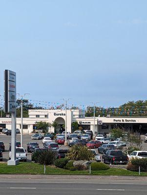 Front of the dealership