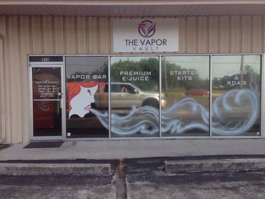 Front shot of the best Vape shop in Rockport, Texas!!