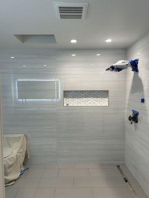 Remodeled bathroom