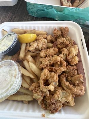 Fried clams