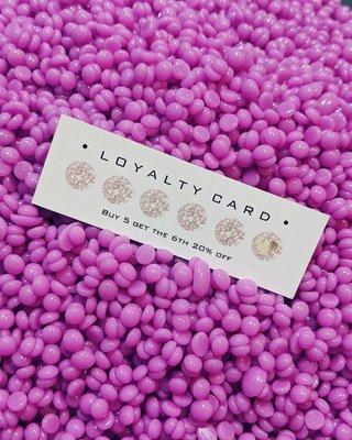 Loyalty cards!