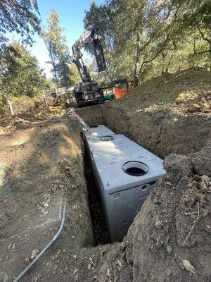 Septic tank replacement