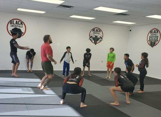 Kid's (8-14) submission grappling (no-gi) classes