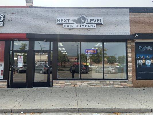 Next Level Hair Company Store Front