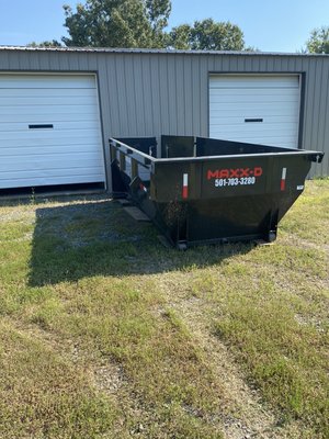 15 yard dumpster