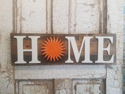 3D HOME Signs