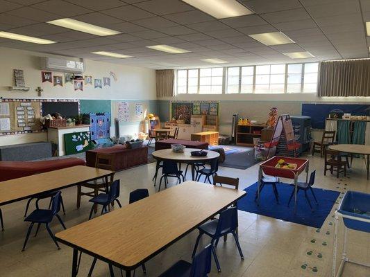 Preschool classroom