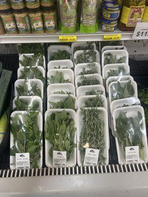 Fresh herbs