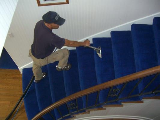 Carpet Cleaning Stairs