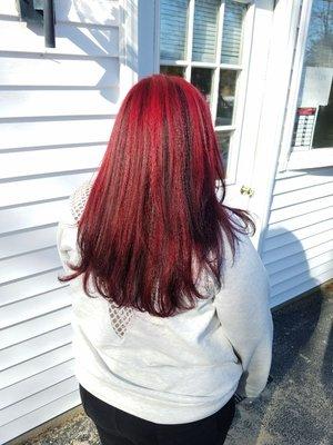 Beautiful color done by Sarah