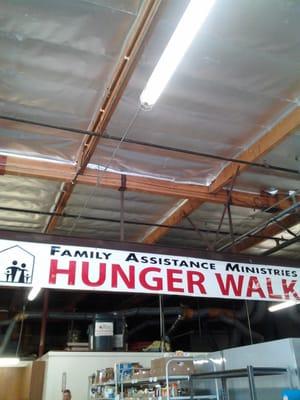 FAM runs a Hunger Walk every year in San Clemente.