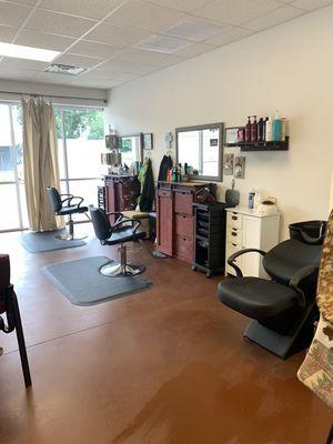 Our beautiful salon!