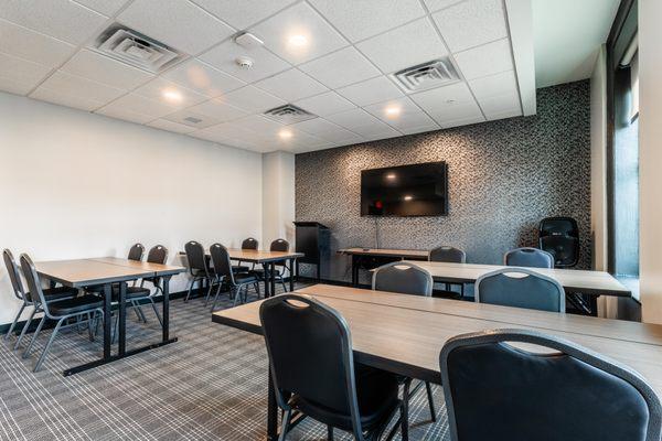 Louise McNeill Conference Room located within the Tygart Hotel