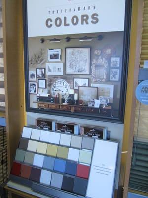 Pottery Barn colors