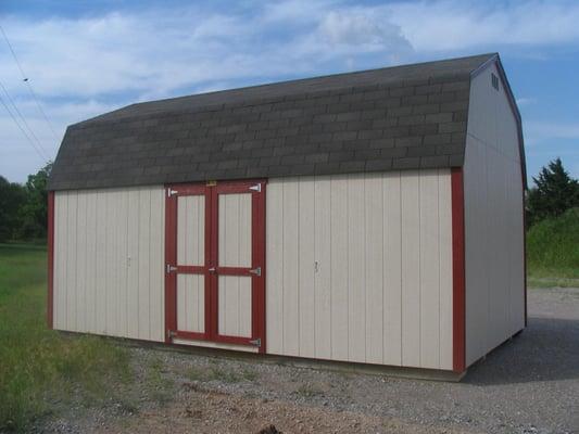 12x24 Loft Barn.
 A little more money, a lot more room.