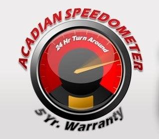 Acadian Speedometer