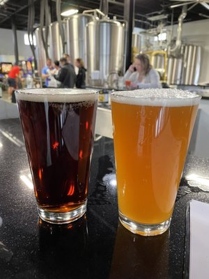 Vienna lager and hazy IPA