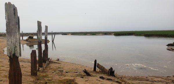 June 2021 Launch Site for the National Seashore Kayak Tour