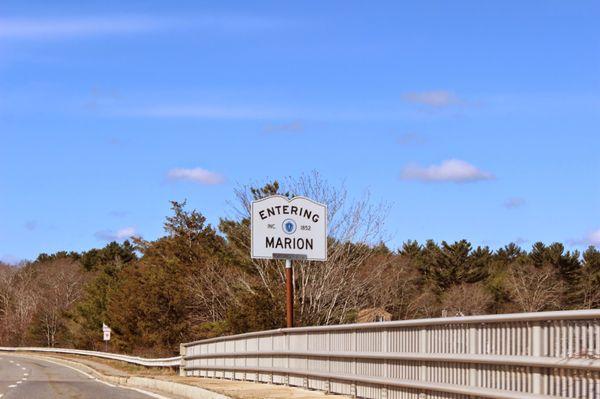 Entering Marion at the Wareham line