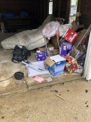 Garage clean out (before pic)