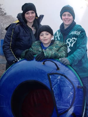 Our family at moonshine mountain