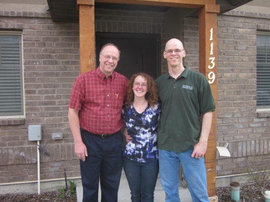 I helped the Carlins purchase their first home!