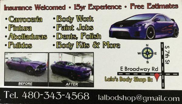 Lalo's Body Shop