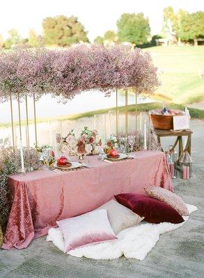 STYLED PICNIC AT RUBY HILL BY EVENTS BY PINS & PETALS & LC FLORAL