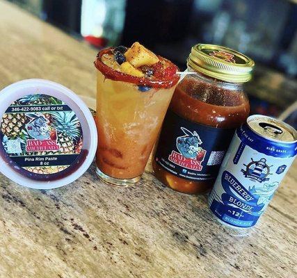 Michelada Mix and rim paste