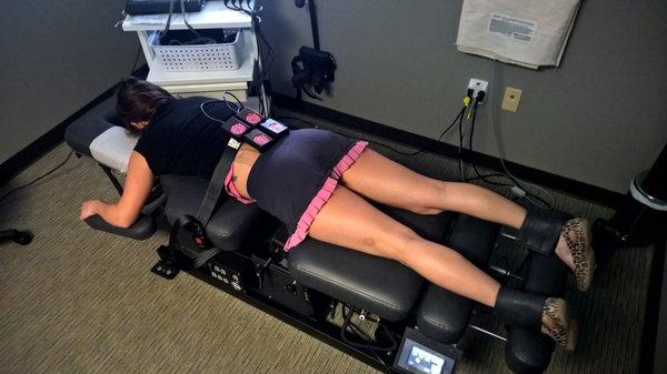 State of the Art Therapeutic Equipment; Spinal Decompression and Medical Laser Therapy