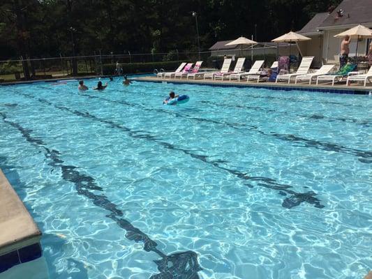 The entire pool surface was redone in 2015.  It's beautiful.