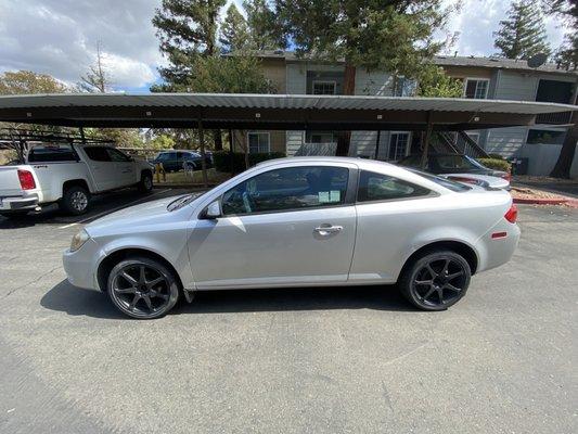 Car I bought 2009 Pontiac G5 Coupe I love it!!!!