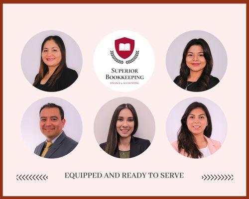 Here is the team that will assist in your accounting needs.