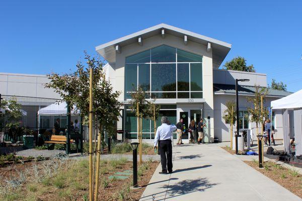 The New Front Entrance & Façade.