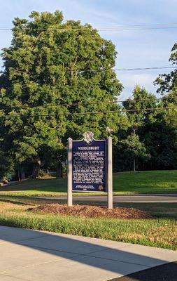 Middlebury Historical Marker